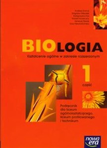 Obrazek Biologia Część 1 Podręcznik Liceum zakres rozszerzony