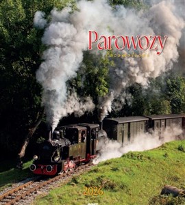 Bild von Kalendarz 2026 ścienny duży Duży Parowozy KD-36