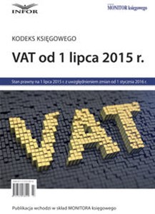 Bild von VAT od 1 lipca 2015 r. Kodeks Księgowego