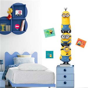 Obrazek NAKLEJKI MINIONKI TRIO A3