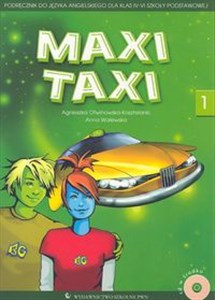 Obrazek Maxi Taxi 1 Podręcznik do języka angielskiego z płytą CD Szkoła podstawowa