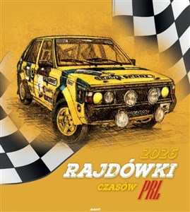 Obrazek Kalendarz 2026 ścienny 32x32cm Motoryzacja PRL