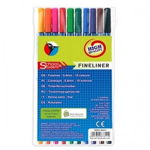 Bild von Cienkopis 0,4mm 10 kolorów etui