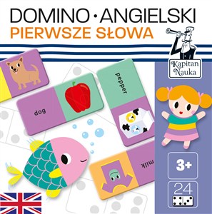 Obrazek Kapitan Nauka Domino Angielski Pierwsze słowa