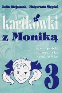 Bild von Kartkówki z Moniką 3 Język polski, matematyka, środowisko