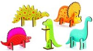 Bild von Puzle tekturowe przestrzenne Dinozaury