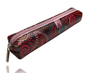 Bild von Piórnik mini prostokąt Bordo PPM-01