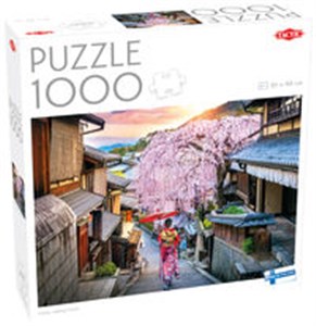 Bild von Puzzle 1000 Woman walking in Kyoto