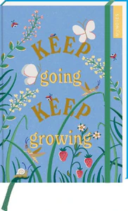 Obrazek MYNOTES PAPETERIE: NOTIZBUCH A5 COTTAGE STYLE: KEEP GOING KE