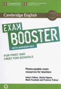 Bild von Cambridge English Exam Booster for First and First for Schools with Answer Key with Audio Photocopiable Exam Resources for Teachers
