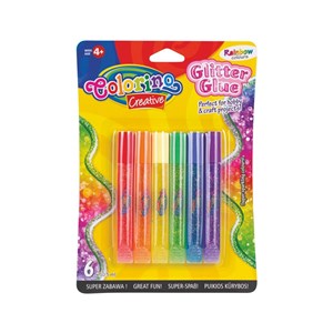 Bild von Klej brokatowy Colorino Kids 6 sztuk rainbow 10,5 ml