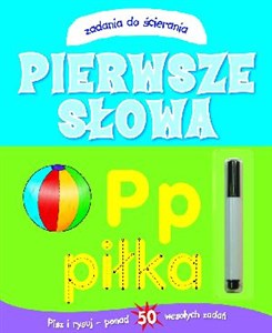 Bild von Pierwsze słowa. Zadania do ścierania