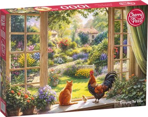 Bild von Puzzle 1000 CherryPazzi Enjoying the View 31360