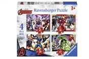 Zeige Details für Puzzle 4w1 Avengers 12/16/20/24 Zobacz : Puzzle 4w1...
