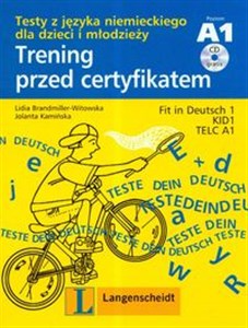 Obrazek Trening przed certyfikatem z płytą CD testy z języka niemieckiego dla dzieci i młodzieży