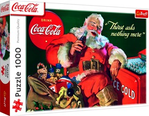 Obrazek PUZZLE 1000 Coca-Cola Święty Mikołaj 10921