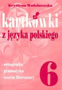 Bild von Kartkówki z języka polskiego kl 6