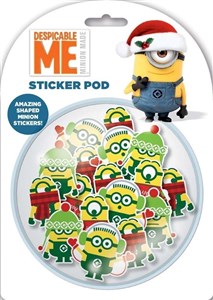 Bild von Minionki świąteczne. Naklejki wypukłe