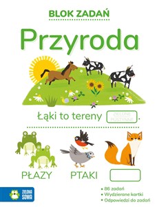 Obrazek Blok zadań Przyroda