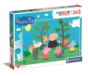 Bild von Puzzle 24 Maxi Super Kolor Peppa Pig
