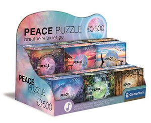 Obrazek Puzzle 500  Peace Collection 80397 1 szt.mix