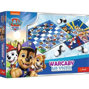 Obrazek Warcaby Młynek Paw Patrol