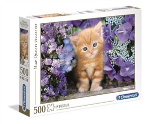 Bild von Puzzle Ginger cat 500