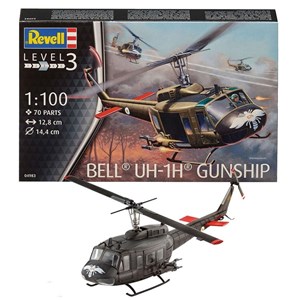 Bild von Śmigłowiec. Bell UH-1H Gunship