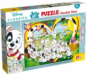 Bild von Puzzle 60 dwustronne 101 Dalmatyńczyków