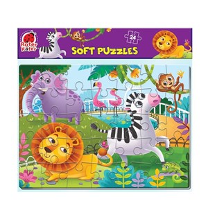 Obrazek Puzzle piankowe Zwierzęta w ZOO