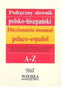 Obrazek Podręczny słownik polsko-hiszpański A - Ż