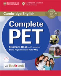 Bild von Complete PET Student's Book with Answers with CD-ROM and Testbank