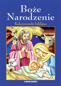 Obrazek Boże narodzenie. Kolorowanki biblijne