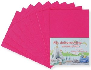Bild von Filc A4 samoprzylepny różowy 20x30cm 10szt