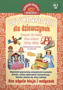 Bild von Wycinanki dla dziewczynek Domek dla lalek, plac zabaw, mały sklep