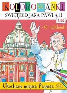 Bild von Kolorowanki Świętego Jana Pawła II Ukochane miejsca Papieża