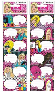 Bild von Naklejki na zeszyt Barbie