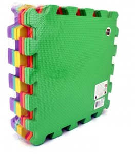 Obrazek Puzzle piankowe mata 31cm 9 elementów