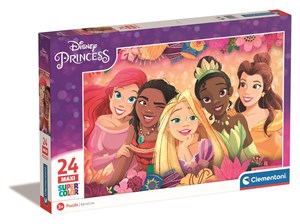 Bild von Puzzle 24 maxi super kolor Disney princess 24241