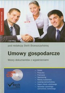 Obrazek Umowy gospodarcze + CD Wzory dokumentów z wyjaśnieniami