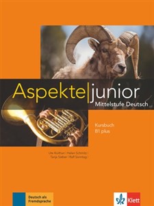 Bild von Aspekte junior B1+ Kursbuch mit Audios zum Download