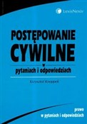 Polnische buch : Postępowan... - Krzysztof Knoppek