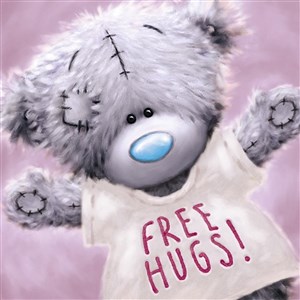 Obrazek Kartka okolicznościowa Free Hugs