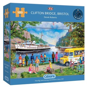 Obrazek Puzzle 500 Most Clifton/Bristol/Anglia G3