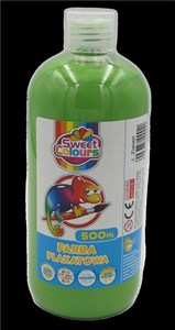 Obrazek Farba plakatowa jasnozielona 500ml