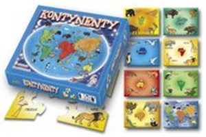 Bild von Kontynenty 8 układanek dla najmłodszych