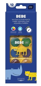 Bild von Farby akwarelowe 12 kolorów Bebe Kids
