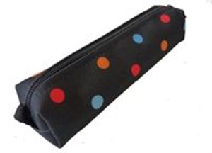 Obrazek Piórnik płaski Kropki