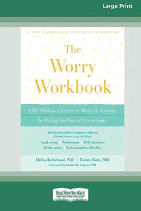 Bild von ROBICHAUD, M: WORRY WORKBOOK