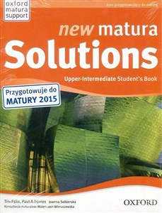 Obrazek Matura Solutions N Upp-Inter. 2E SB+Exam Brochure